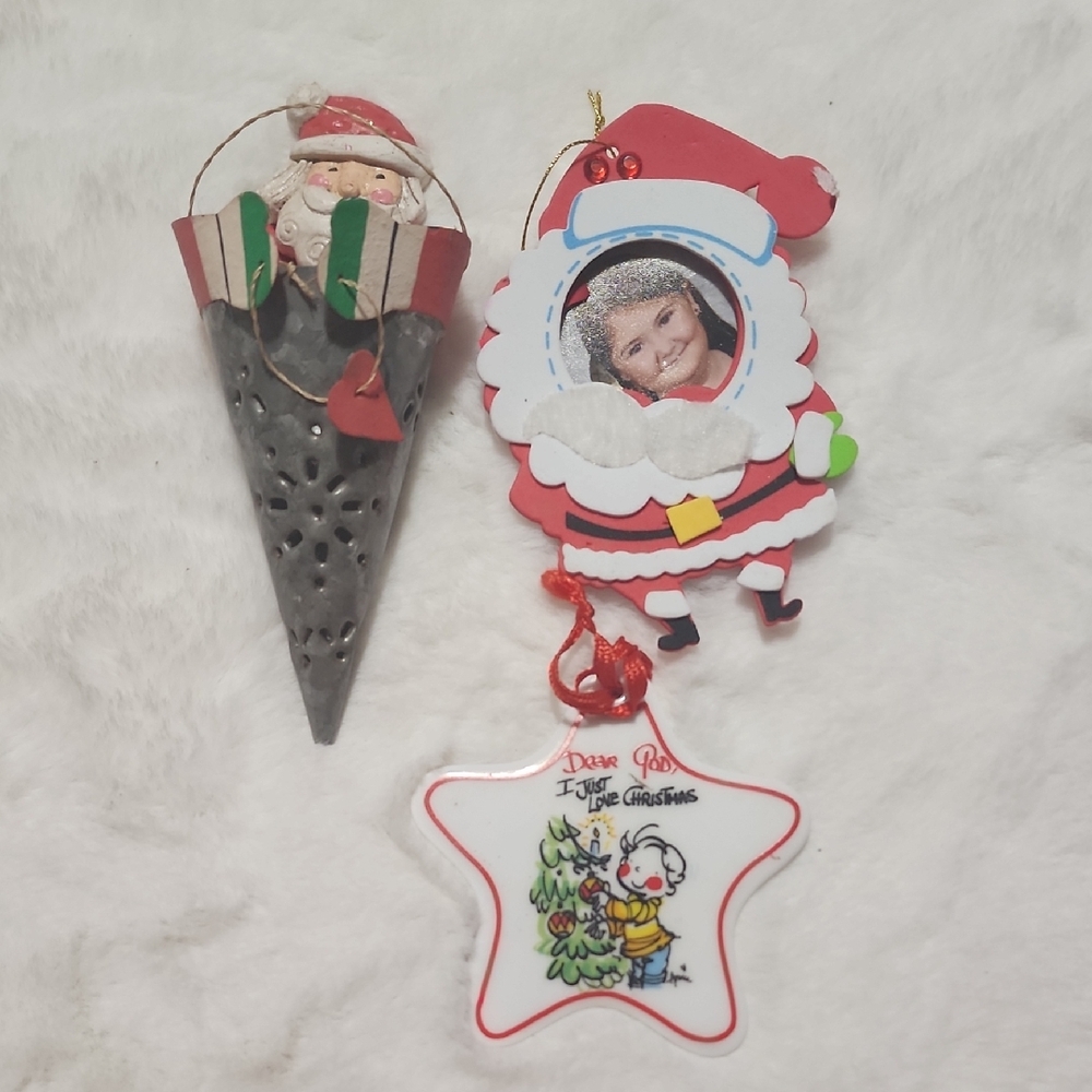 VINTAGE HANDMADE CHRISTMAS ORNAMENTS 🎄